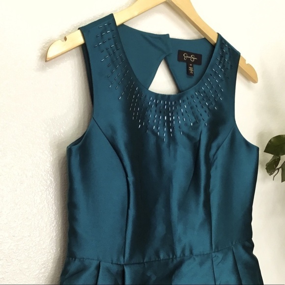 Jessica Simpson Aqua Formal Dress - Picture 2 of 6